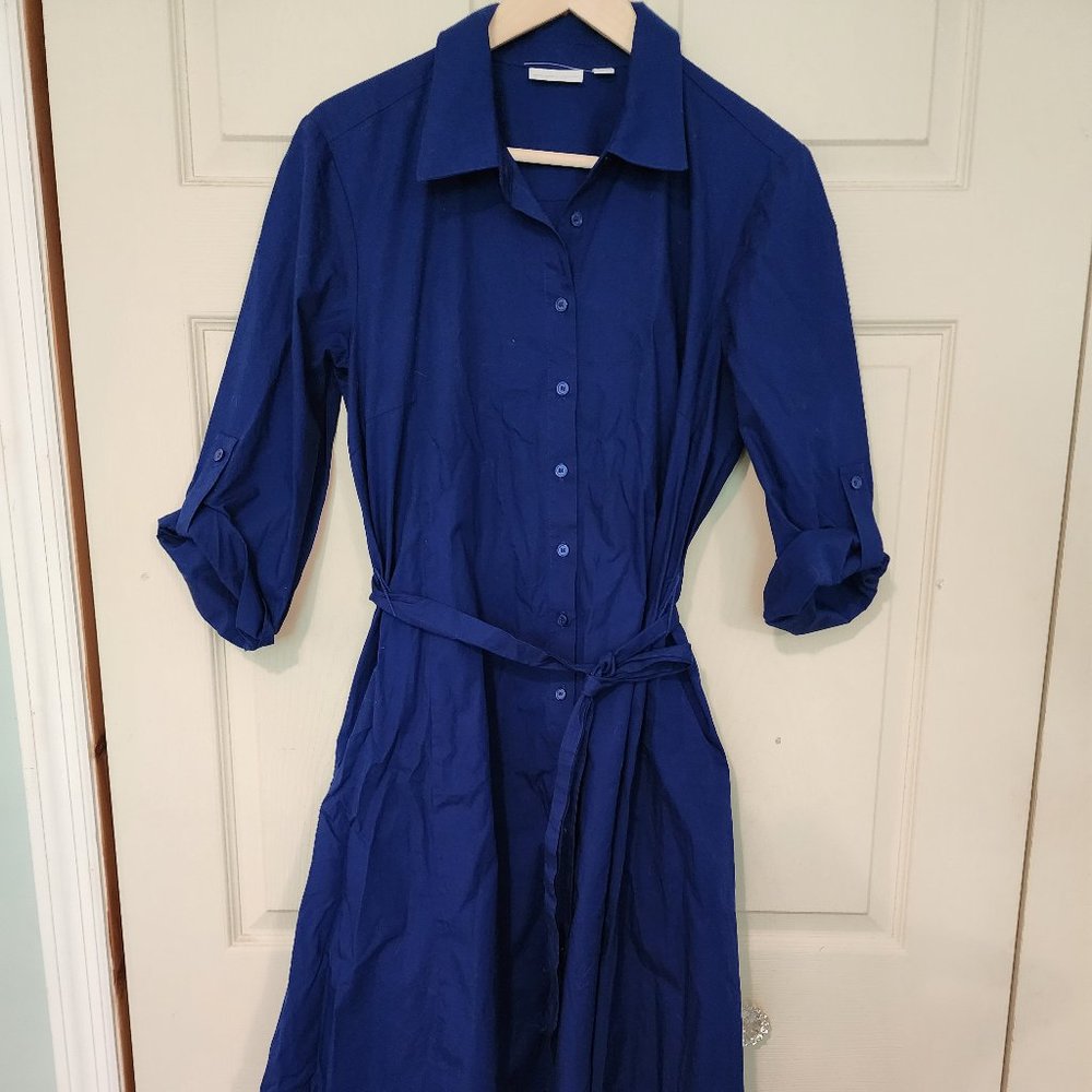 NWOT NY&CO Blue Shirt Dress
